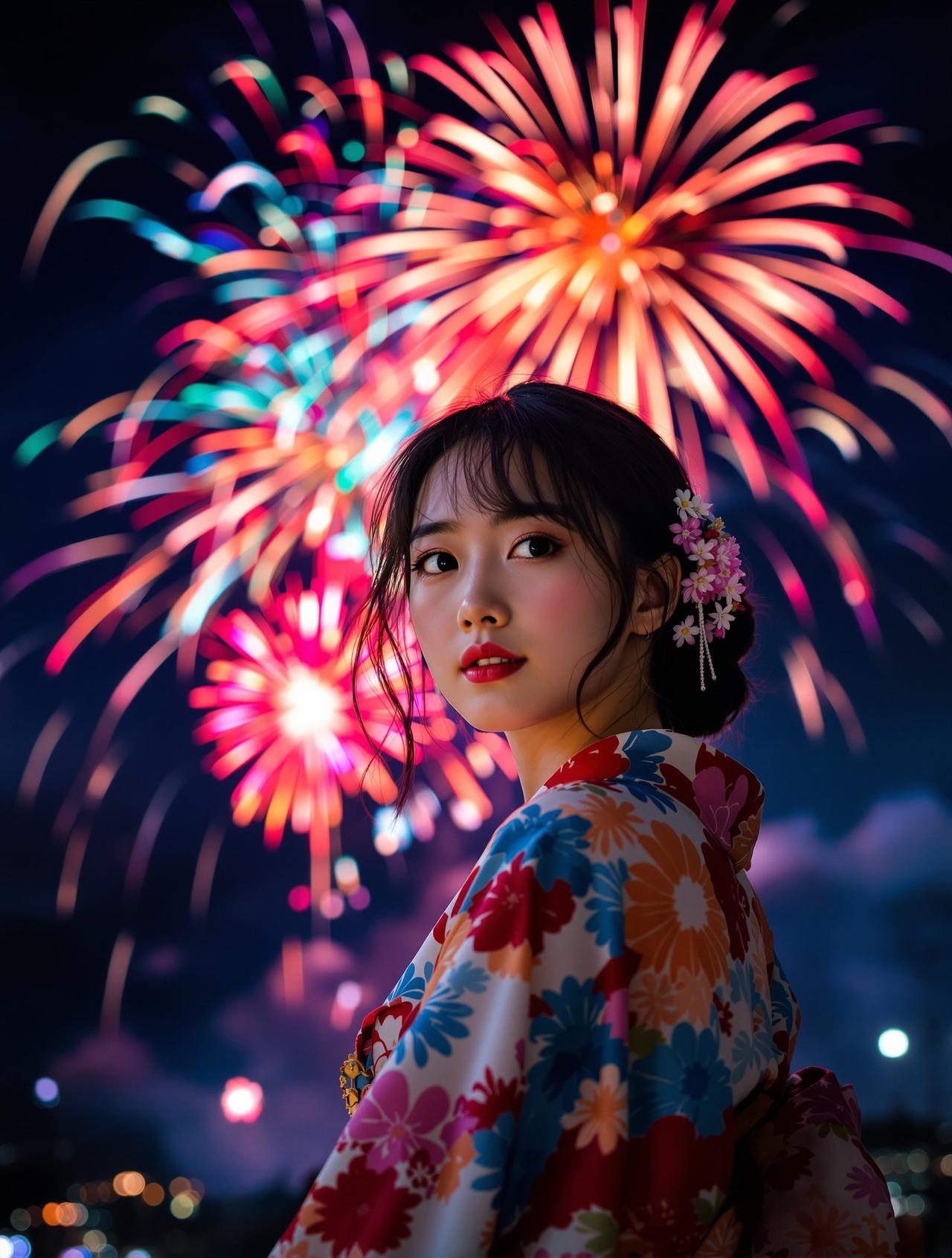 浅草寺前的花火记忆 - 日系写真 - 福利姬图集